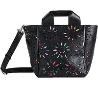 Desigual Bols_Dandelion Valdivia, Sac de Courses Femmes, Noir, Taille Unique