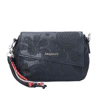 Desigual Bols_Deja Vu Phuket Mini, Sac à Main Femmes, Noir, Taille Unique