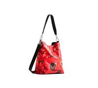 Desigual Bols_Imperial Patch, Sac à bandoulière Femmes, Rouge, Taille Unique