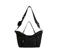 Desigual Bols_Prisma LIBIA, Sac à Main. Femme, Noir, Taille Unique