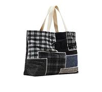 Desigual, BOLS_SHOPPER INDIA Femmes, Noir, Taille unique