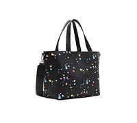 Desigual, BOLS_SPLATTER23 PRAVIA RE Femme, Noir, Einheitsgröße