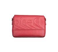 Desigual Psico Logo Phuket Straight Shoulder Bag Rouge [193007]