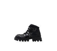 Desigual Bottes de randonnée mi-mollet pour femme, Finition du matériau., 38 EU
