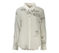 Desigual - Cam_Bask Shirt - Femme - Blouses et Chemises - Blanc - Taille: 36 FR