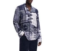 Desigual Cam_Blue Patch T-Shirt Homme