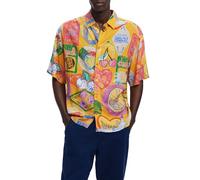 Desigual CAM_Cartagena, 7010 Naranja TROPÌCAL, XL