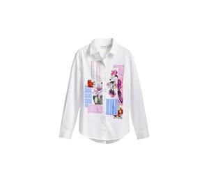 Desigual CAM_Flowers Minnie, 1000 White, M