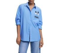 Desigual CAM_MICKYSTRIPES, 5055 Marea Blue, XS