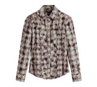 Desigual - Cam_Rush Shirt - Femme - Blouses et Chemises - Brun - Taille: 36 FR