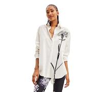 Desigual Cam_Siena Blouse, Blanc, L-XL Femme