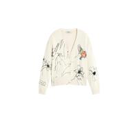 Desigual Cardigan azur / noir / blanc, Taille M