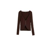 Desigual Cardigan marron / cyclamen, Taille M