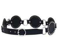 Desigual Ceinture en cuir de la collection d'accessoires, noir, 90