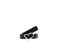 Desigual Belt_Heart Ceinture, Black, 90 aux Femmes