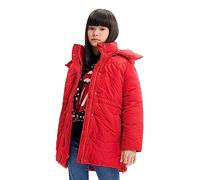 Desigual CHAQ_Angel Manteau Long REMBOURRÉ TISSÉ Fille, Red, 4 Ans