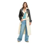 Desigual - Chaq Duolo Trench Coat - Femme - Manteaux - Beige - Taille: 38 FR