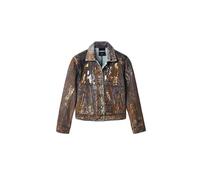 Desigual Chaq_Los Angeles, 6073 Mustang Veste, Marron, Taille S Femme