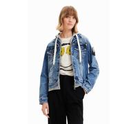 Desigual CHAQ_MARILINA 5053 Denim Medium Wash, Bleu, Taille S Femme