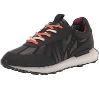 Desigual Chaussures de Jogging rétro 2000 pour Femme, Noires, Noir, 39 EU