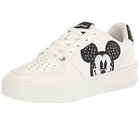 Desigual Chaussures pour Femme - Fancy - Mickey Studs 1000 - Blanc, Blanc., 37 EU