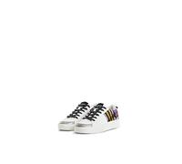 Desigual Chaussures pour Femme - Fancy - Tartan 1000 - Blanc, Blanc., 38 EU