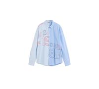 Desigual Chemise azur / bleu ciel / rouge / blanc, Taille S
