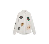 Desigual Chemise camel / jade / rouge rouille / blanc naturel, Taille S