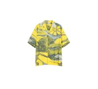 Desigual Chemise jaune clair / anthracite, Taille M