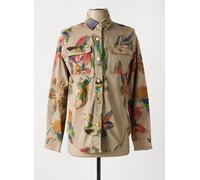 desigual chemises homme de couleur marron S