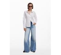 Desigual Chemisier beige clair / blanc, Taille XL