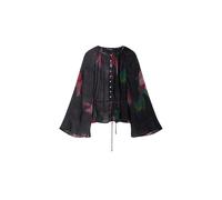 Desigual Chemisier bleu / vert / rose clair / noir, Taille XS