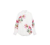 Desigual Chemise à Manches Longues de la Collection Femme, Blanc, Taille XL