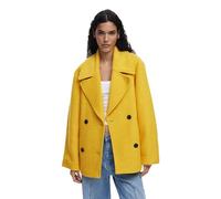 Desigual Manteau d’hiver jaune, Taille S