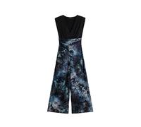 Desigual Combinaison bleu / bleu nuit / violet foncé / blanc, Taille XL