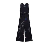 Desigual Combinaison mélange de couleurs / noir, Taille XL