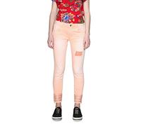 Desigual Cry Baby Jean en jean pour femme - Rose - 44
