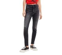 Desigual Denim_estrasburgo Pantalon décontracté, Noir, 44 Femme
