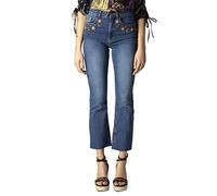 Desigual Denim_Jerry Jeans Femme, bleu, 38