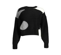 Desigual Jers_Mina 2000 Black Pull Sweater, Noir, XL Femme