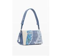 Desigual Dortmund Flap 2.0 - Sac bandoulière femme bleu, compact et original