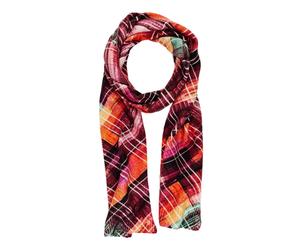 Desigual écharpe Accessories Fabric Long Scarf Multicolor Fuchsia