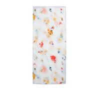 Desigual Écharpe bleu / cognac / rouge / blanc, Taille One Size