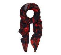 Desigual Écharpe noir pour femme - Red Revolution Rectangle Foulard 323282