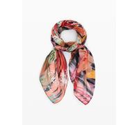 Desigual Écharpe orange / rose clair / rouge / noir, Taille One Size