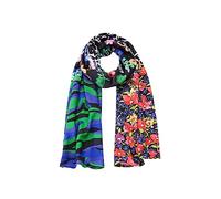 Desigual Foulard Fleurs Hautes Scarf_High Flowers, Marron, Taille Unique Femme
