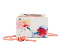 Desigual étui pour carte de crédit Liquidflower Emma Mini Wallet Creme White