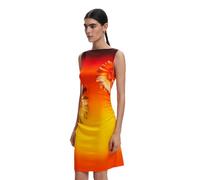 Desigual Femme 25swvw22 Robe Décontractée, Orange, XL EU