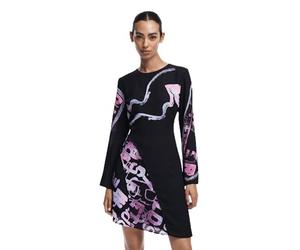 Desigual Femme 25swvwx0 Robe Décontractée, Noir, XL EU