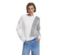 Desigual Femme 25wwjf26 Pullover Sweater, Blanc, S EU